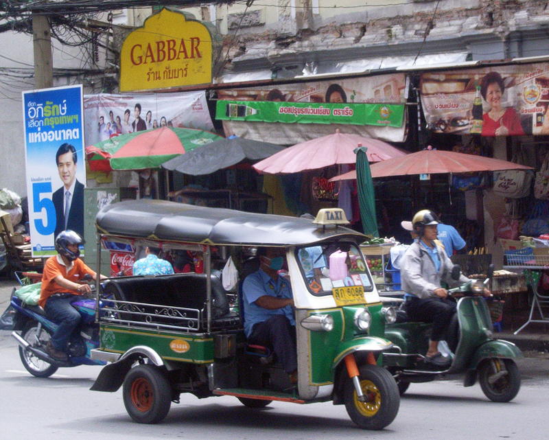 unterwegs in Bangkok